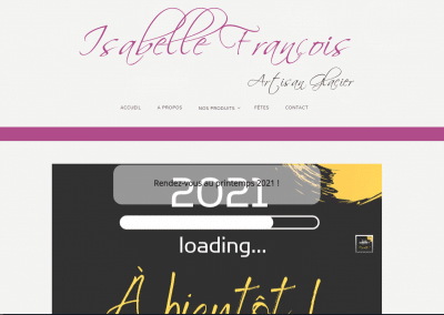glacier françois -site web