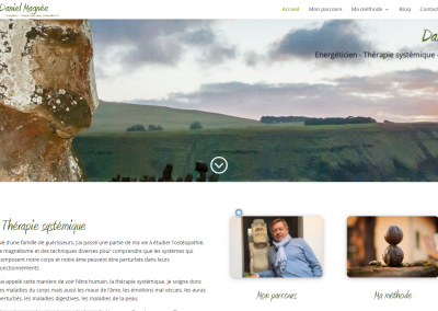 Daniel magnée - projet de site wordpress