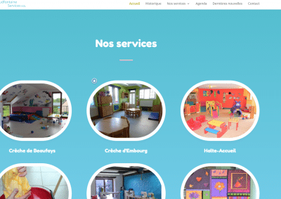Chaudfontaine Services ASBL - projet de refonte du site internet