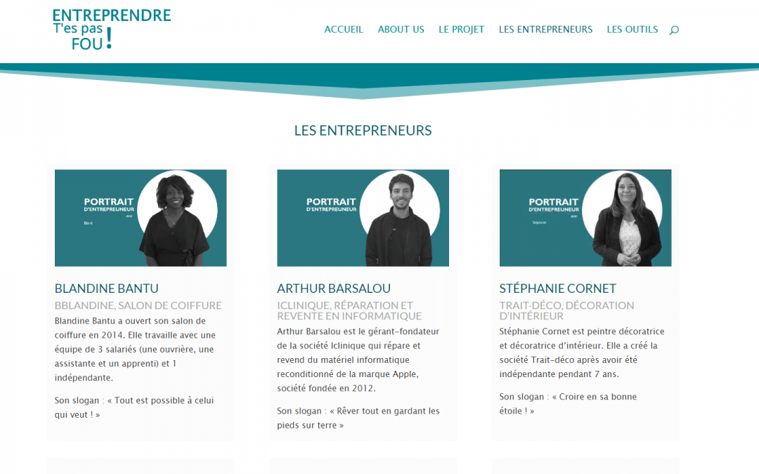 Entreprendre t&rsquo;es pas fou !