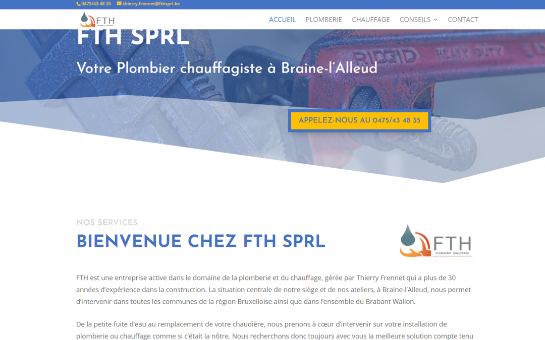 FTH SPRL – Plomberie & Chauffage