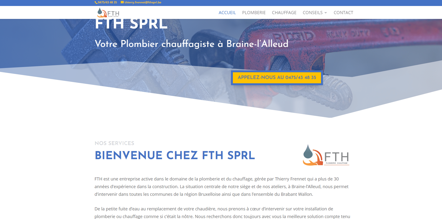 Capture-fthsprl FTH SPRL -Plomberie et Chauffage