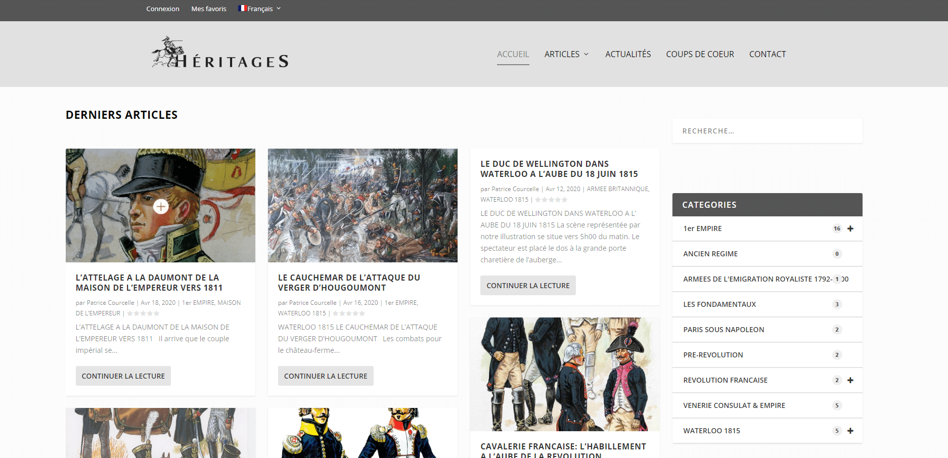 Capture-heritages Héritages - blog d'histoire militaire