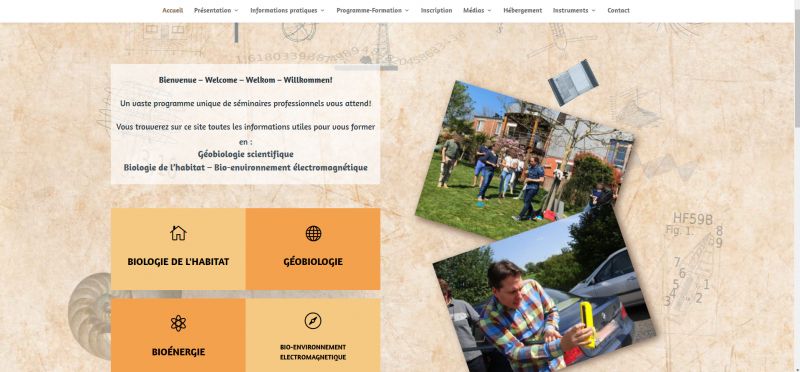Captureecolegeobio école de géobiologie - nouveau site web