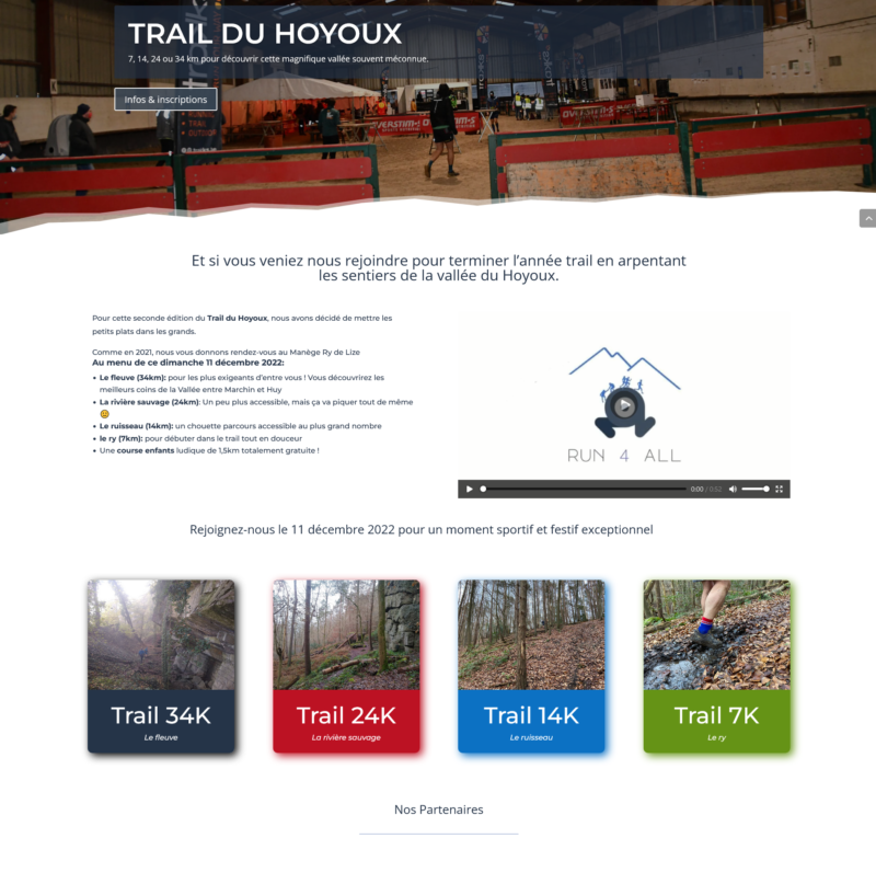Site du trail du Hoyoux