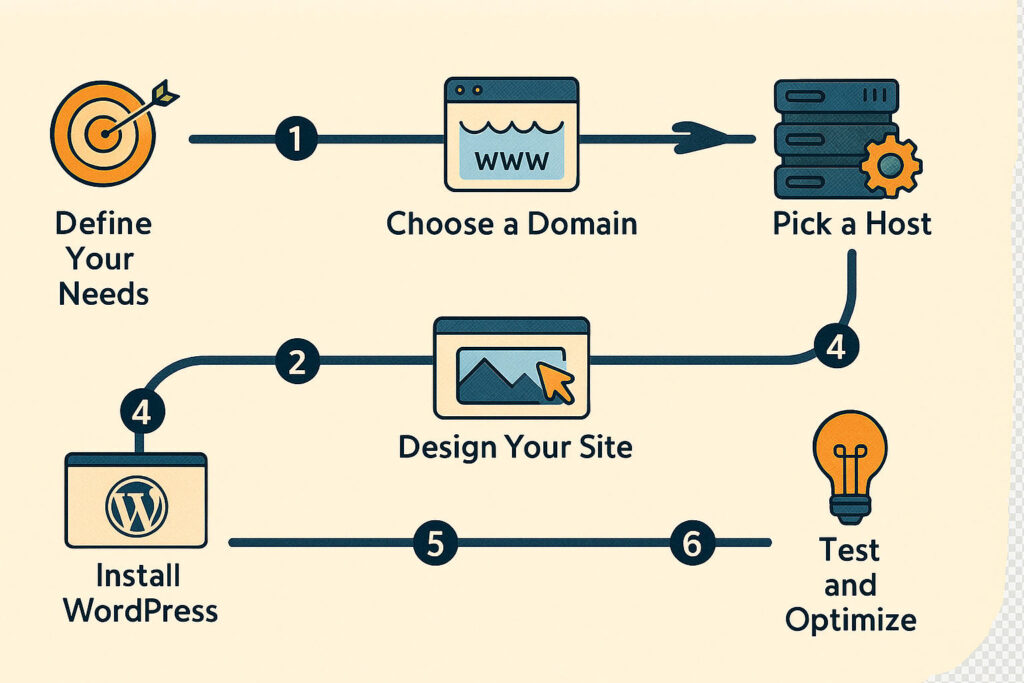 Étapes pour créer un site WordPress professionnel