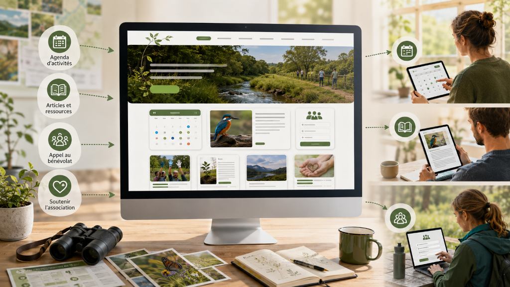 faire connaître une association environnementale gâce à un bon site internet