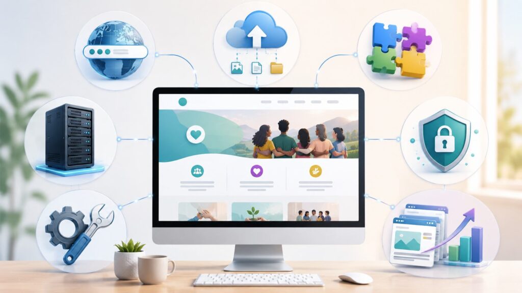 Coûts récurrents à prévoir après la création du site internet d’une ASBL